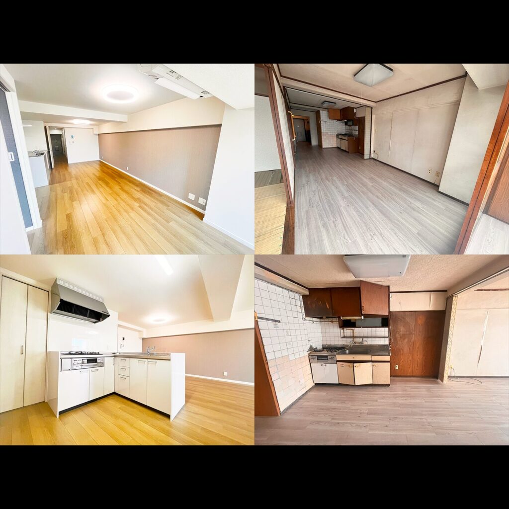 築55年のマンションのフルリノベーション